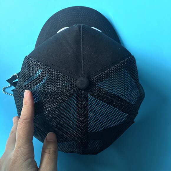 Amiri M.A. Logo Embroidered Baseball Black Cap